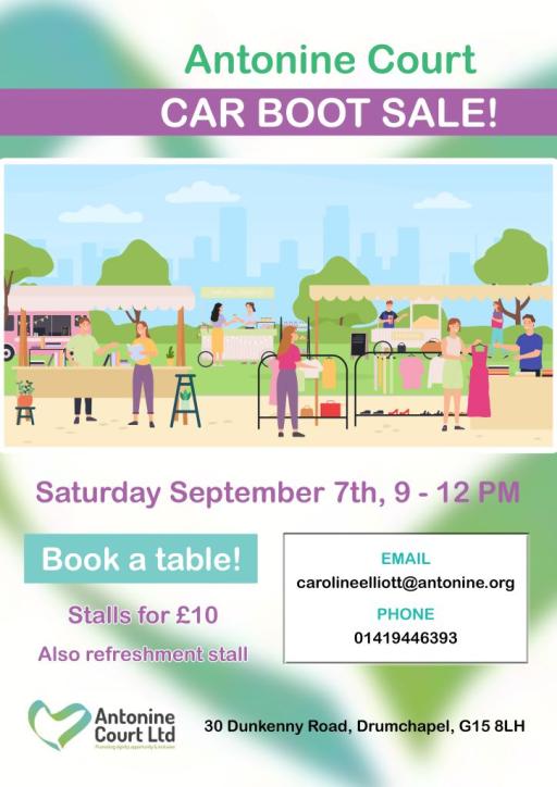 Car Boot Sale Poster Web