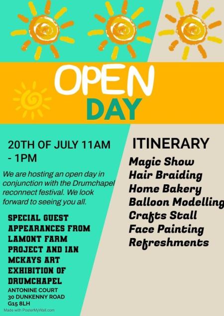 Open Day Poster